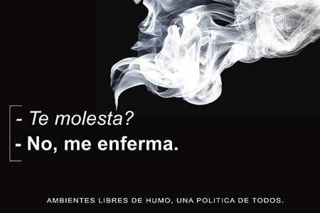 En España, por fin, no se podra fumar en espacios cerrados!