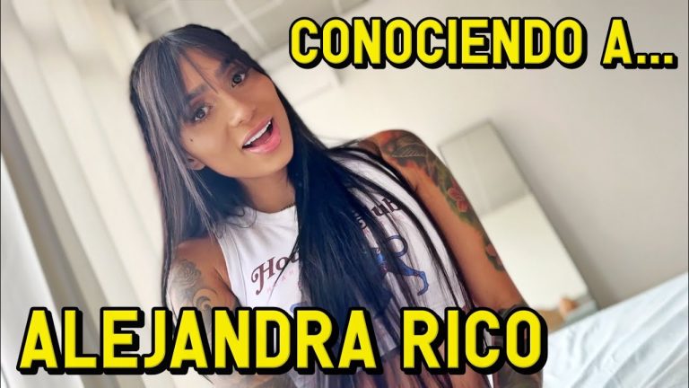 Conociendo a Alejandra Rico