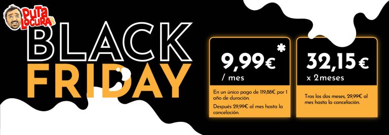 ¡Ofertas de Black Friday Increíbles en Putalocura! ¡Descuentos que no Puedes Perder!   