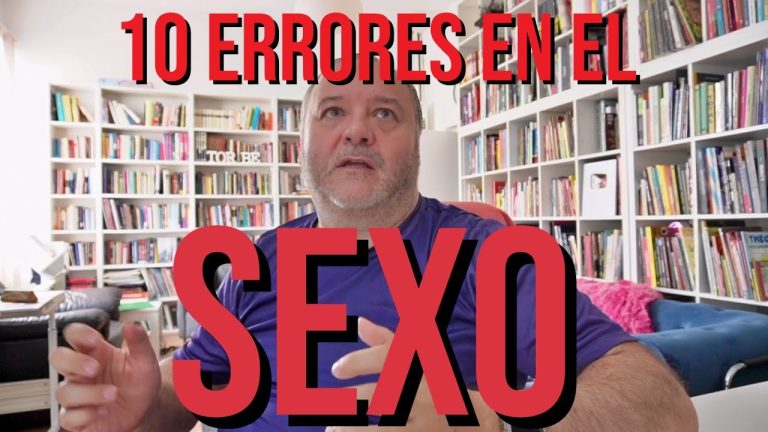 10 errores en el SEXO